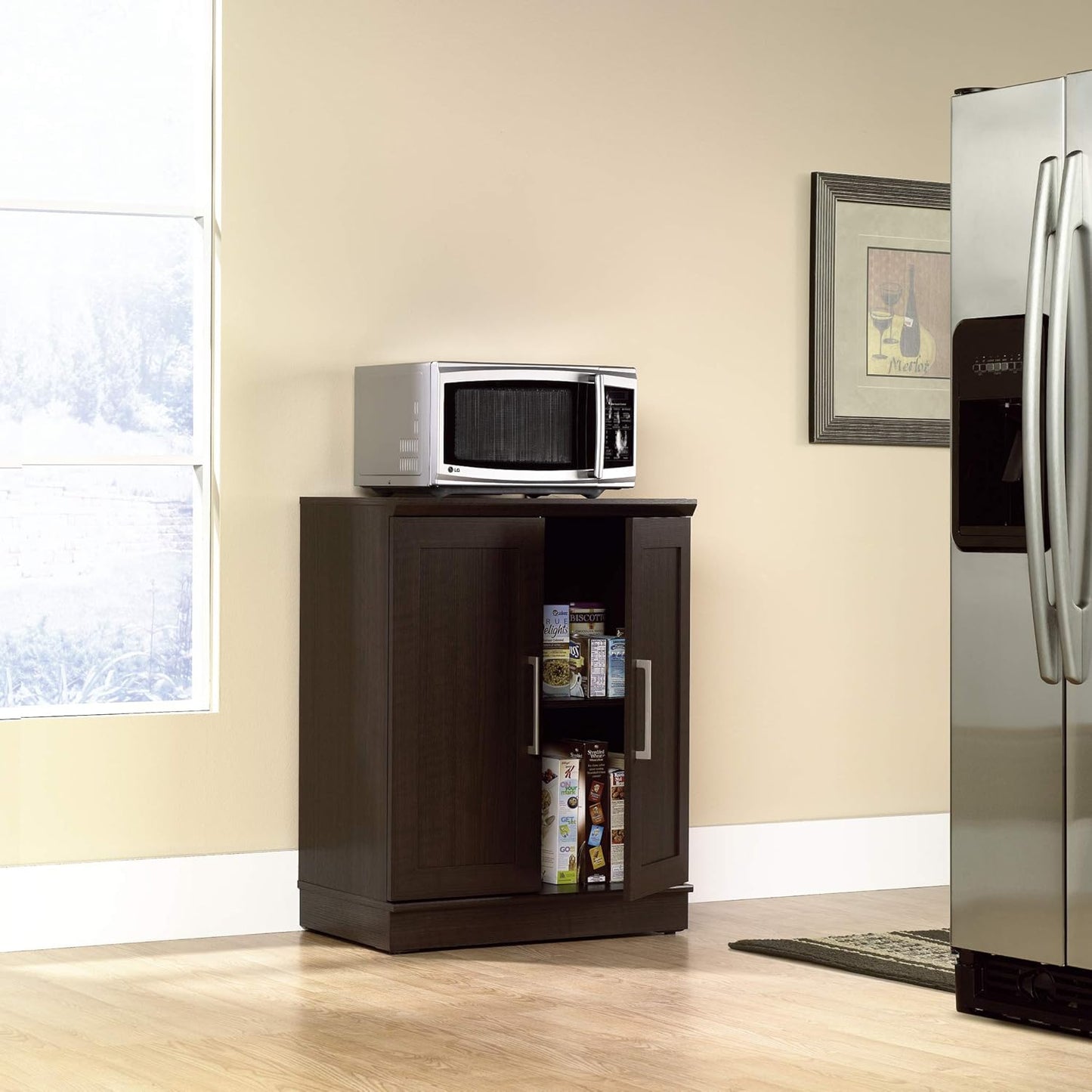 Sauder HomePlus Base Cabinet/ Pantry cabinets, Dakota Oak finish